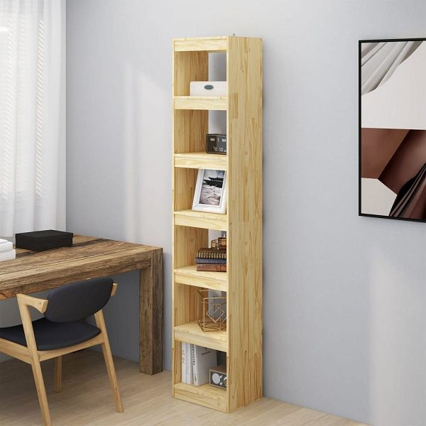 vidaXL Bücherregal/Raumteiler 40x30x199 cm Massivholz Kiefer, 808153