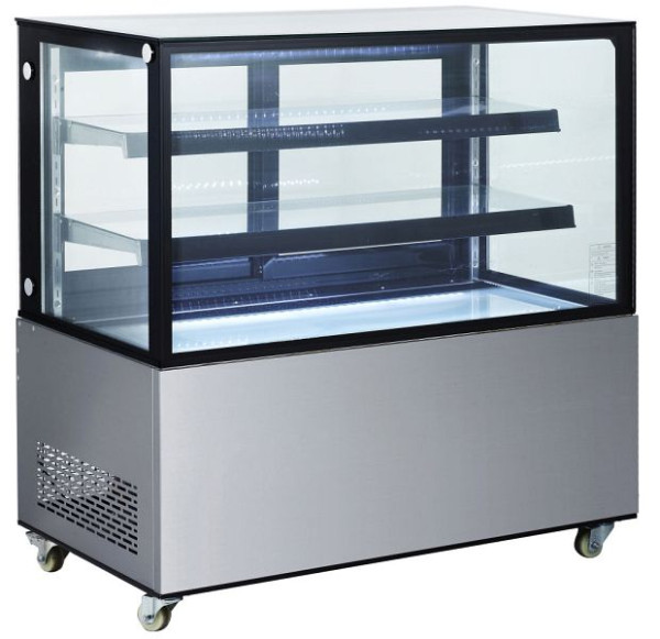 Arktic Kühlvitrine mit 2 Regalen, LxBxH: 1215x675x1210 mm, 410 Liter, 233450