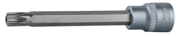 KS Tools 3/8" Bit-Stecknuss Torx mit Stirnlochbohrung, lang, TB20, 911.3971