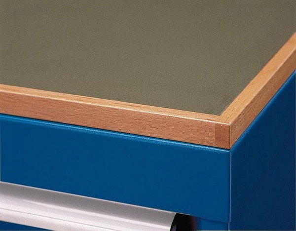 KLW Abdeckplatte-Linoleum 21 mm stark, Plattenmaße: 419 x 750 x 21 mm B x T x S für Schubladenschrank-Serie, SDB-PL