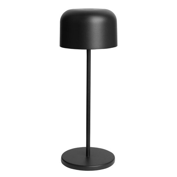 Olympia Siena Tischleuchte Runder Schirm Schwarz 300mm, HZ208