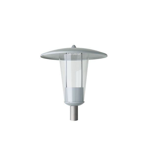 SCHUCH LED-Aufsetzleuchte 25 RETRO 76mm 4000K 3550lm 1LED grau EVG Alu Kunststoff transparent IP54 II, 146715