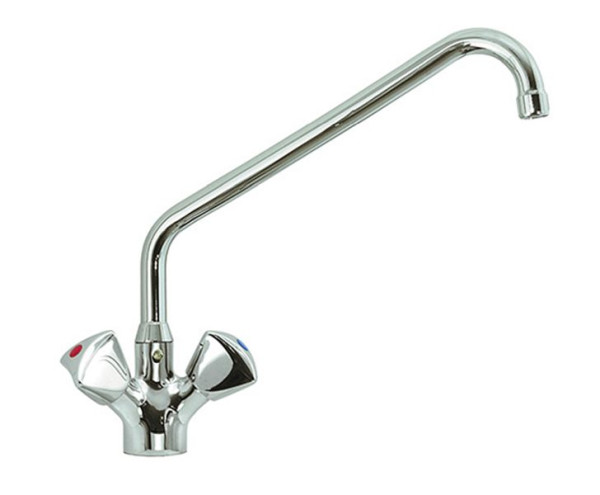 KBS Knebel-Mischbatterie mit Schwenkhahn 1/2 Zoll Wasseranschluss, 20911016