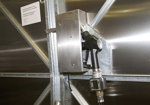 DENIOS Höhenführung für Zapfschlauch, bei Kraftstoffabfüllplätzen, 267259