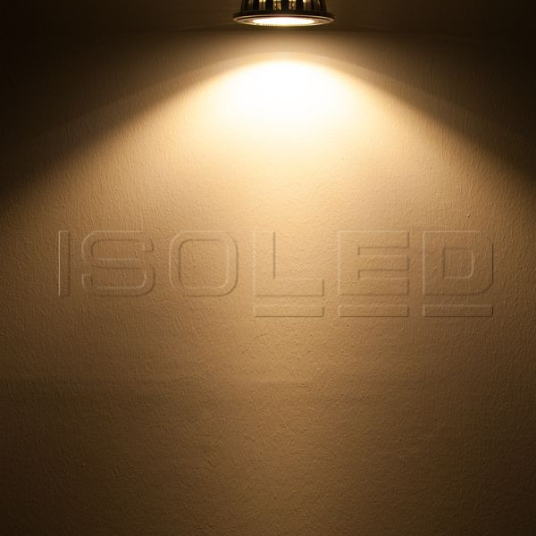 ISOLED ES111 GU10 COB Spot, 13W, 75°, warmweiß, 112282