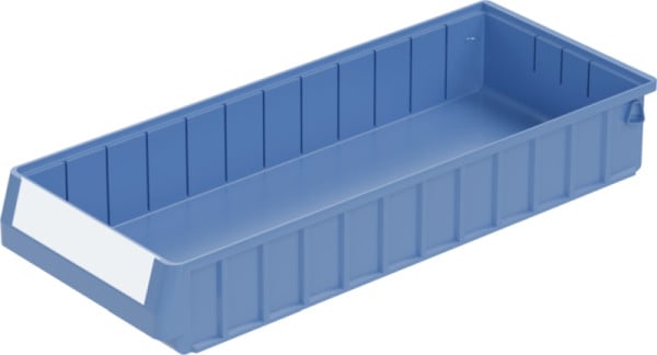 BITO Regalkasten RK Set /RK6209 600x234x90 taubenblau, inklusive Etikett, 8 Stück, C0220-0011