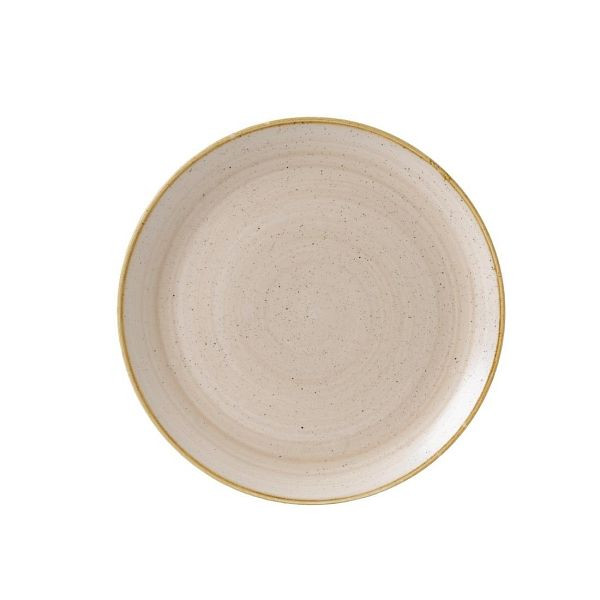 Churchill Stonecast, runder Coupe-Teller, Muskatcreme, 324 mm, (6 Stück), GR952