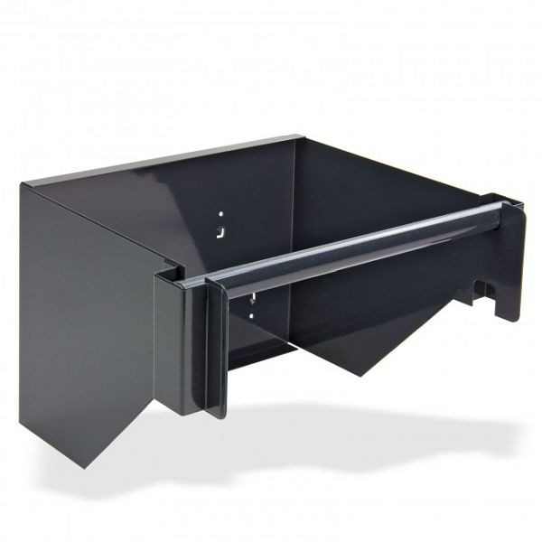ADB Papierrollenhalter für Werkstattwagen, Maße: 300x200x250 (BxHxT), Farbe: grau, RAL 7016, 23207