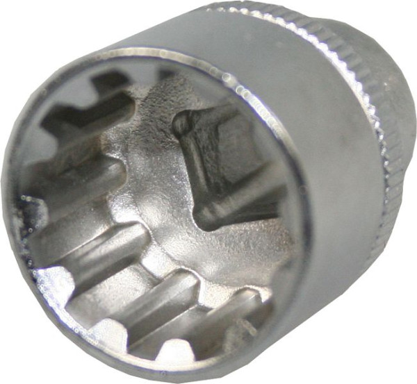 SW-Stahl Steckschlüsseleinsatz, 1/2", Multi-Profil, 18 mm, 05650L-18