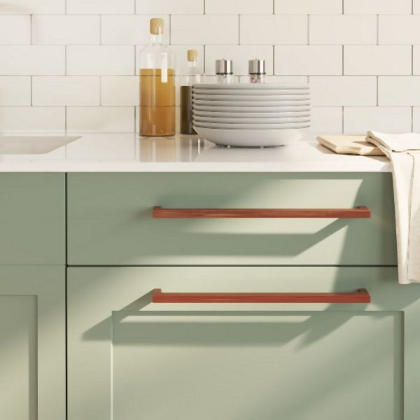 vidaXL Möbelgriffe 10 Stück Bronzen 320 mm Edelstahl, 3203681