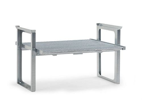 DENIOS Kleingebinderegal, stapelbar, 1429 x 1130 x 837 mm, 291774