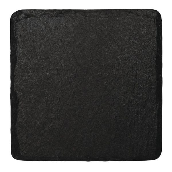 Olympia quadratische Schieferplatten 13 x 13cm, geeignet für Holzbrett GM257, VE: 4 Stück, CK409
