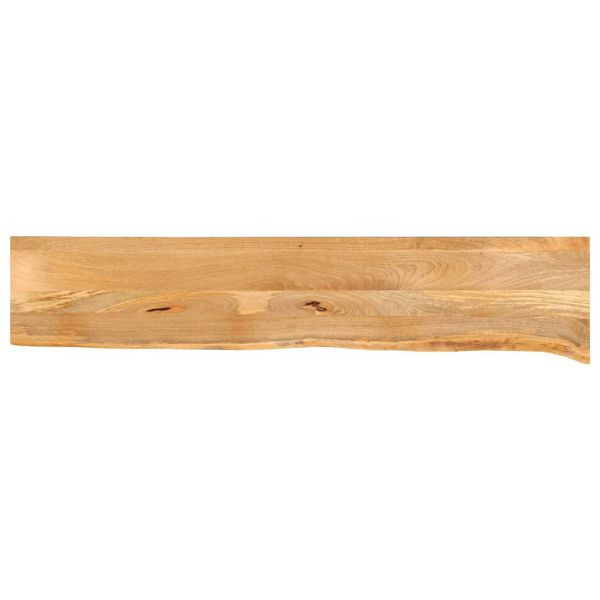 vidaXL Tischplatte mit Baumkante 160x30x3,8 cm Massivholz Mango, 370484
