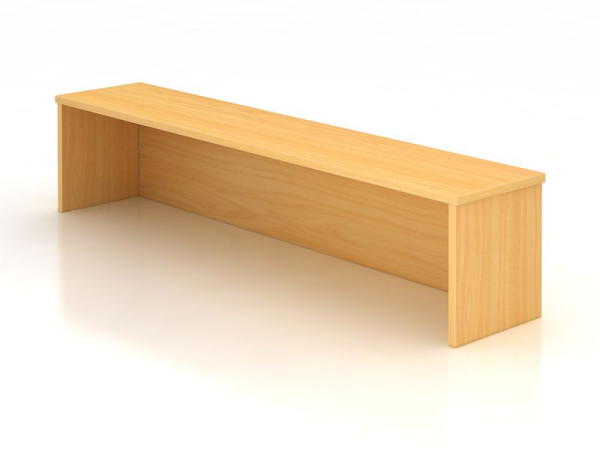 Hammerbacher Thekenaufsatz 160cm, 1OH Buche, 160x32x35 cm (BxTxH), VWB16/6