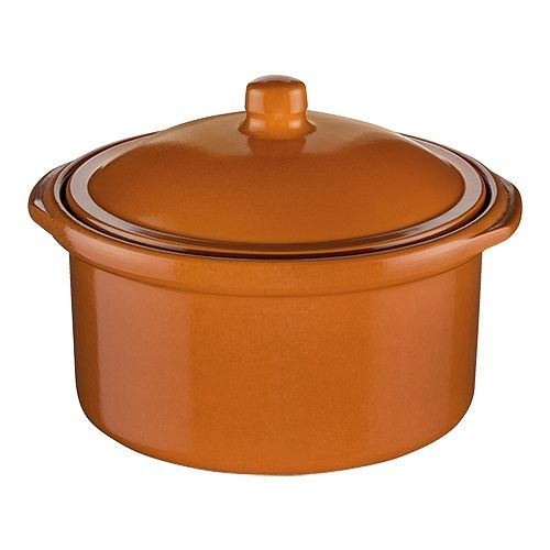 Regas Cocotte Ø14cm, Durchmesser: 14,4 cm, Terrakotta, Inhalt: 0,640 l, Wärmequelle: Keramik/elektrisch/Gas, 540120