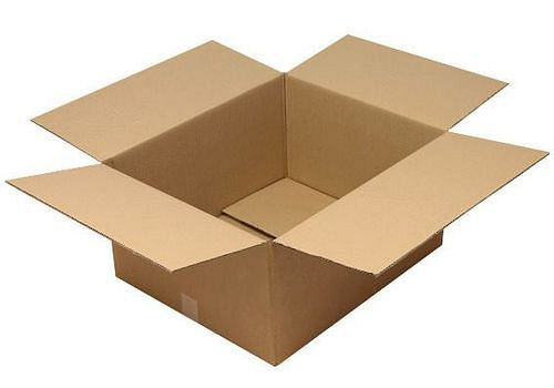 TransPak Wellpapp-Faltkarton 2-wellig, Innenmaß 600 x 500 x 300 mm, Qualität 2.30BC, VE: 10 Stück, 299384