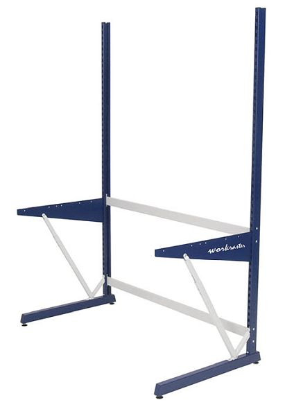 Bedrunka+Hirth workraster Grundmodul einseitig, Höhenrasterung von 38 mm, Maße in mm (BxTxH): 1500 x 800 x 1348, 07.8415.811