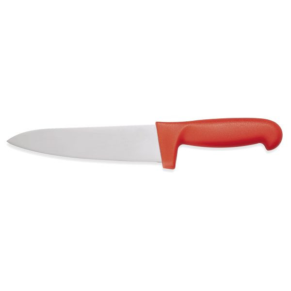 WAS Kochmesser HACCP, 18 cm, rot, Edelstahl, 6900181, 4044925068581