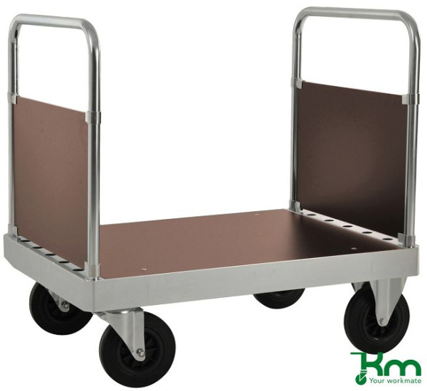 Kongamek Plattformwagen, 2 Räder mit Bremsen, 1200 x 800 x 960 mm, KM133-3B