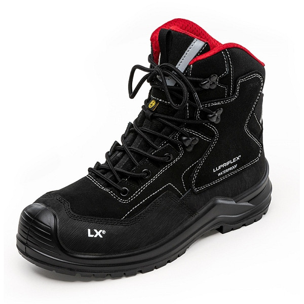 Lupriflex wasserdichter Mittelhoher Sicherheitsstiefel mit Umknickschutz Antiknick Light, Verpackungseinheit: 1 Paar, Größe: 39, 3-217-39