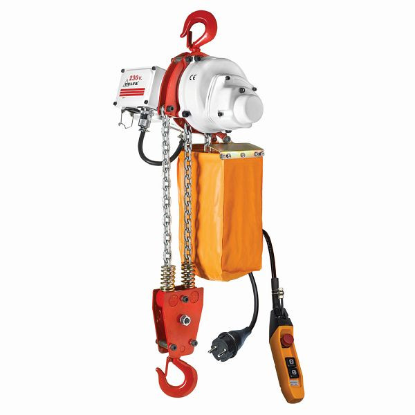 DELTA Elektrischer Kettenzug Typ US 230V, 2,5m/min 2-Strang, 1t mit 3m Hubhöhe, CZ.0.US.902.00.03