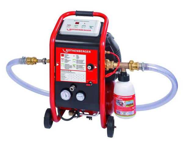 Rothenberger ROPULS D Spülkompressor zum Entschlammen und Reinigen von Heizungssystemen und Spülen von Trinkwasserleitungen, 1000000145