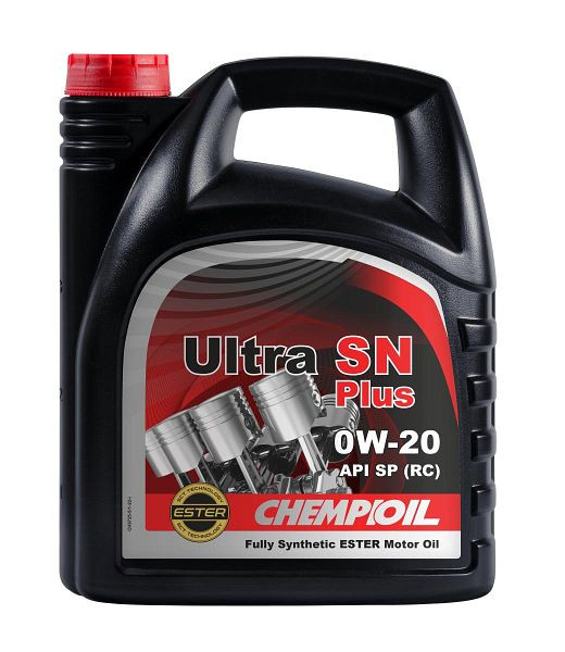 CHEMPIOIL Premium-Motorenöl 9725 ULTRA SN Plus 0W-20, VE: 5 l, CH9725-5