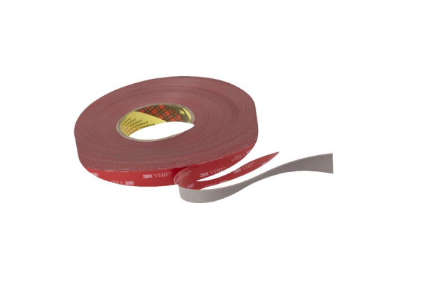 3M VHB Klebeband 4936P, grau, 33 m x 12 mm, VE: 6 Rollen, 7000072384