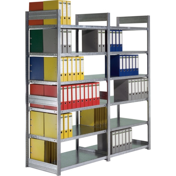 BITO Archivregal 2199x996x624 GA 2-seitige Nutzung verzinkt/lose FP, 52946