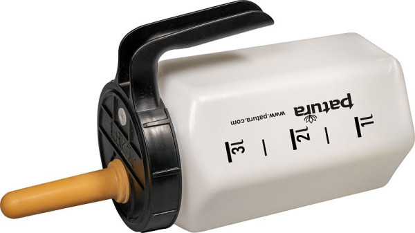 Patura Kälber-Tränkeflasche Profi 3 Liter inkl. Sauger weich und 1-Click-Ventil, 365025
