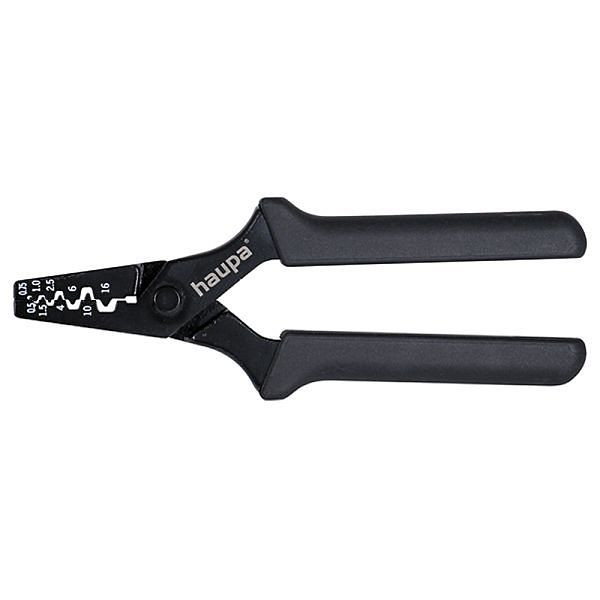 Haupa Crimpzange Aderendhülsen 0,25-2,5 mm², 210818, 4011923586027