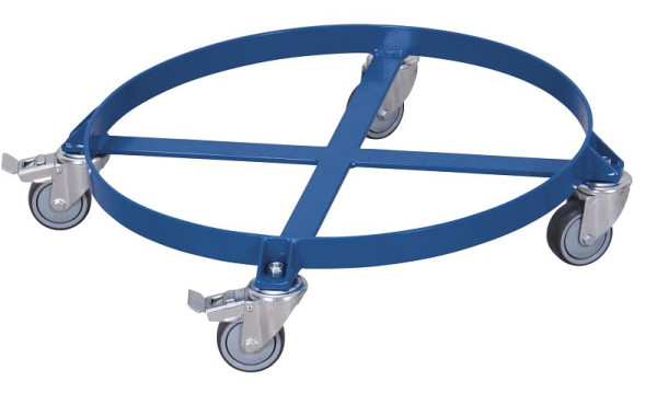 VARIOfit Fassroller, Durchmesser: 610 mm, RAL 5010 enzianblau, sw-610.000