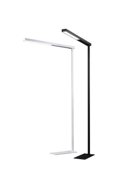 Deskin Stehleuchte LED aus Aluminium, Schwarz, 1800 mm, 330932