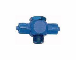 Riegler T-Verschraubung mit Alu-Hohlschraube, drehbar, 110741