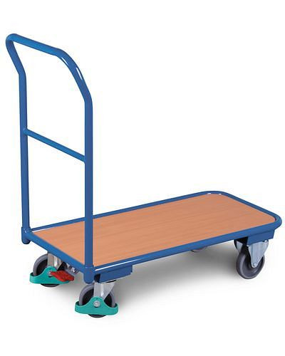DENIOS Schiebebügelwagen DENIOS classic-line aus Stahl, 850 x 445 mm, Tragkraft 200 kg, 258199