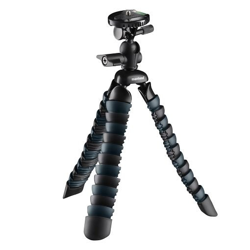 Mantona Stativ Armadillo DSLR 28cm schwarz grau, 1021449