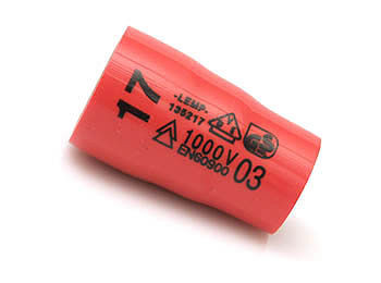 Lemp Steckschlüssel Einsatz 17mm 3/8" normal 12 kt, 135217