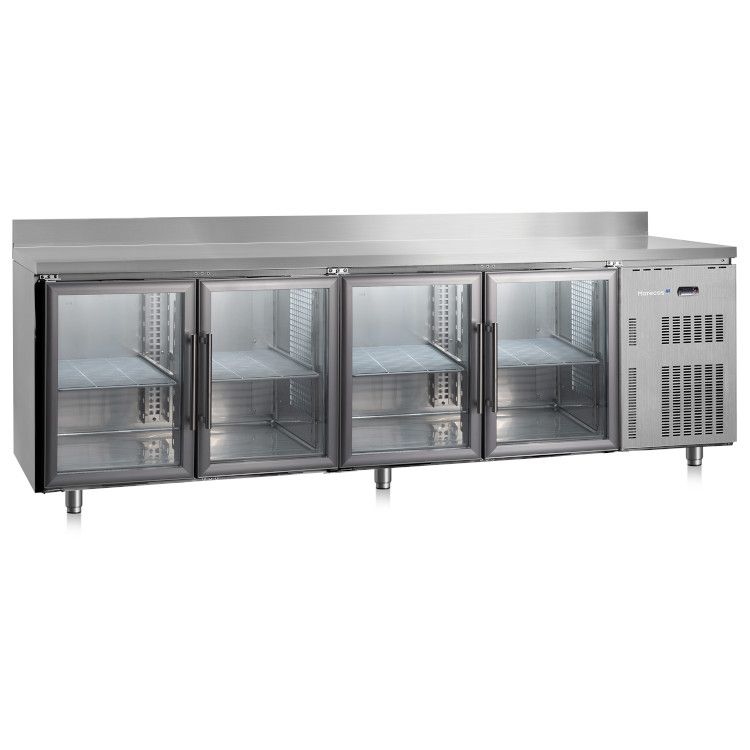 GGM Gastro Kühltisch PREMIUM - 900x700mm Mit 4 Schubladen Edelstahl