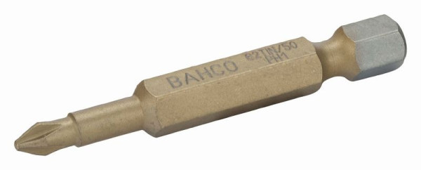 Bahco 1/4" Bits, 50 mm, TIN, PH 3, 5er Pack, 62TIN/50PH3