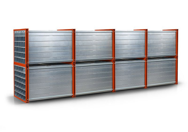 RR Industrietechnik Wabenregal Typ RWR-128/6 RAL 2004, 130200183