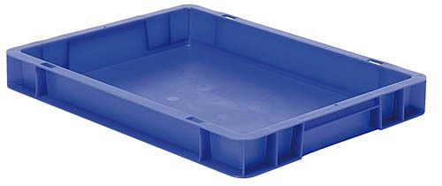 Bedrunka+Hirth Transport-Stapelkästen, rot, Maße in mm (BxTxH): 400 x 300 x 75, 075750201