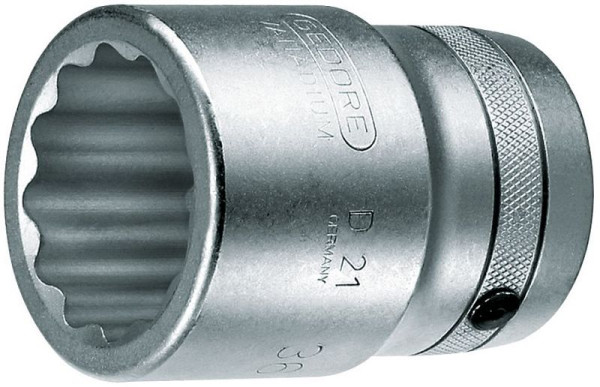 GEDORE Steckschlüsseleinsatz 1'', 12-kant UD-Profil, 75 mm, 6175710