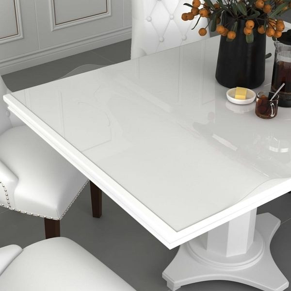 vidaXL Tischfolie Transparent 120x60 cm 2 mm PVC, 288261