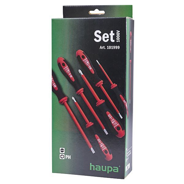 Haupa 2K-VDE-Schraubendrehersatz PH, 101999, 4011923158552