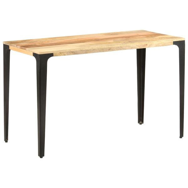 vidaXL Esstisch 120 x 60 x 76 cm Massivholz Mango, 286362