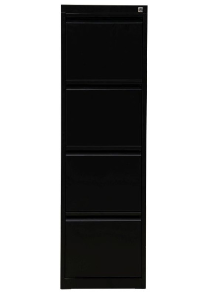 Gürkan Hängeregistraturschrank, 62 x 40 x 132 cm, Schwarz, FGC.4.(40), 100294