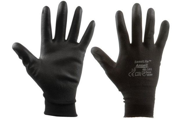 SW-Stahl Nylon Feinstrickhandschuh, Größe 10, VE: 1 Paar, Nylon, mit PU-Beschichtung, 11562L