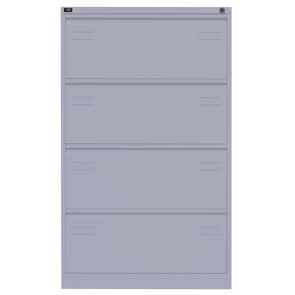 Bisley LIGHT Hängeregistraturschrank LIGHT, doppelbahnig, 4 HR-Schubladen, 656 lilac, CDF4656