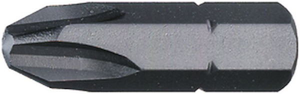 STAHLWILLE Bit-Schraubendrehereinsatz Nr.4050-4052 PH Größe 2 Außen-6kant 3/8 " Länge 35 mm, 08410002