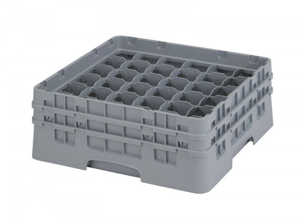 Cambro Spülkorb mit 36 Fächer Camrack® 13,3 cm Soft Grau, 36S434151